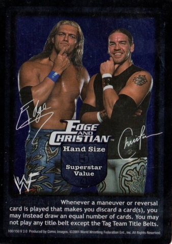 Edge & Christian Superstar Card